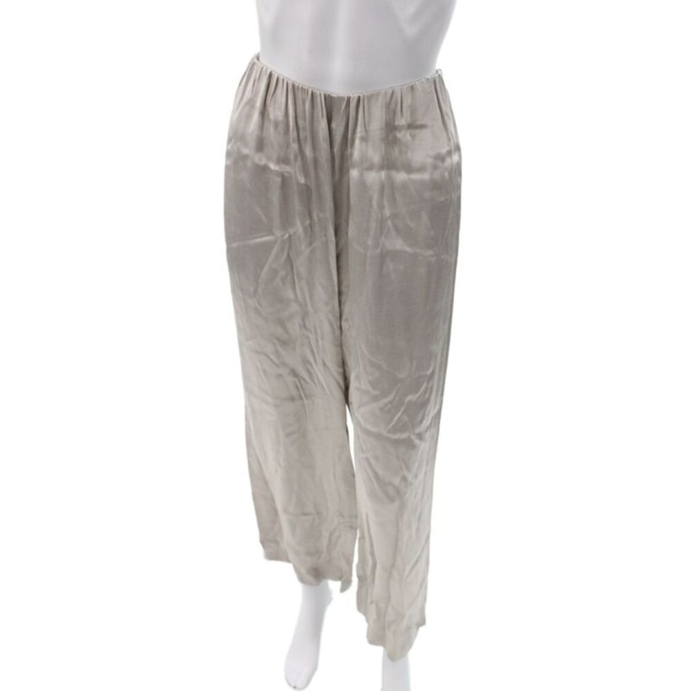 Dissh Womens Cropped Pull On Beige Viscose Pants Size 4